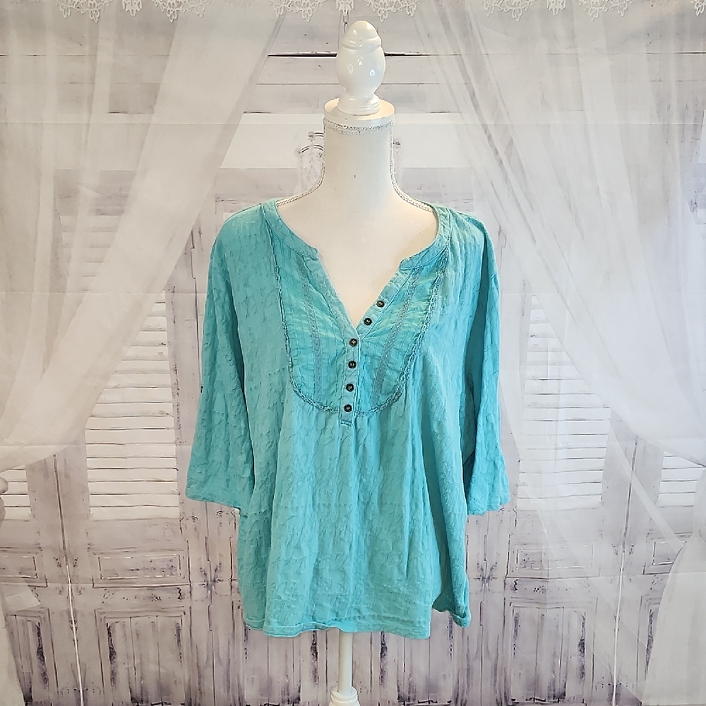 St John's Bay Lace Top